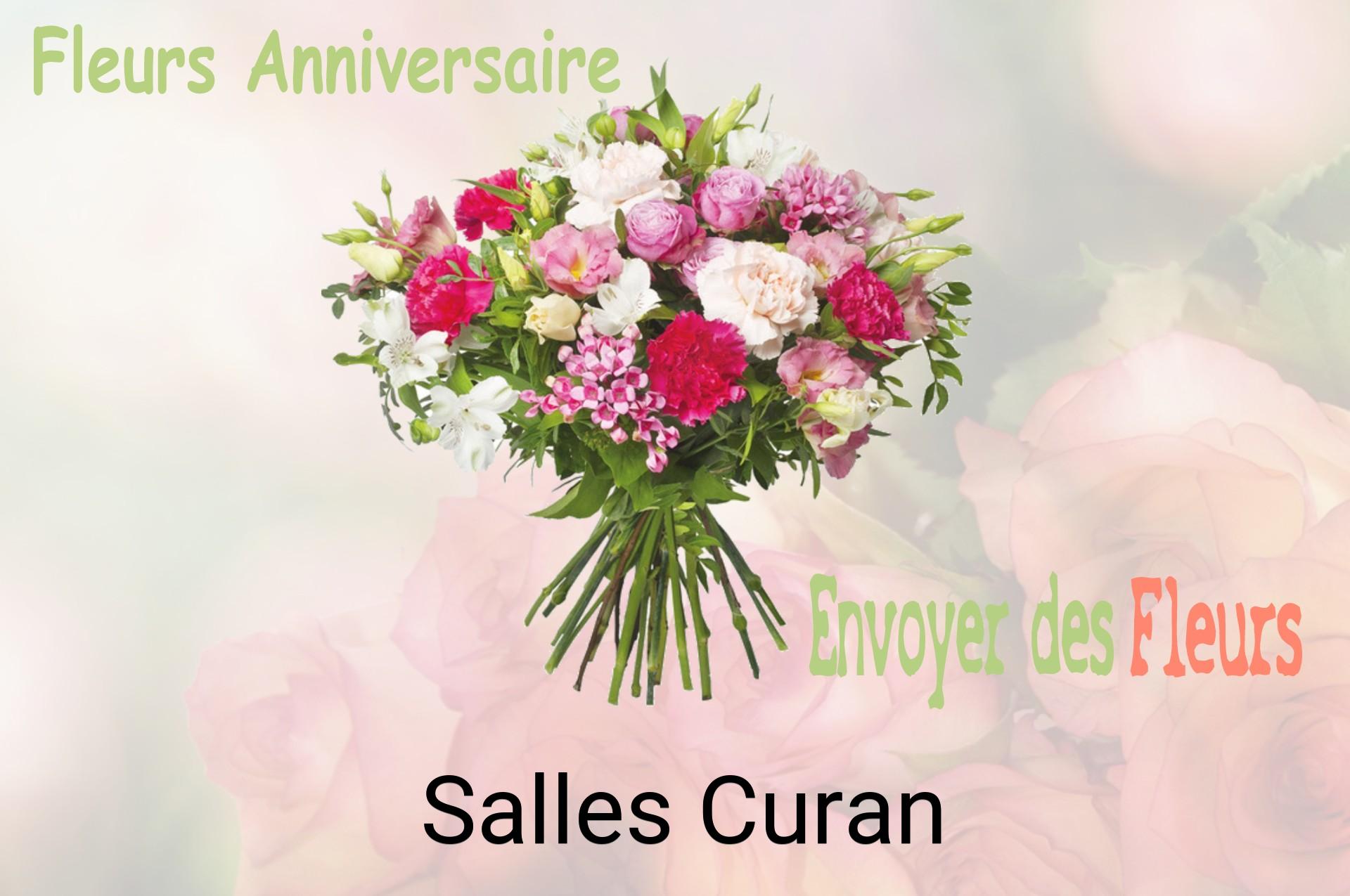 Bouquet de fleurs d’anniversaire livré à Salles-Curan